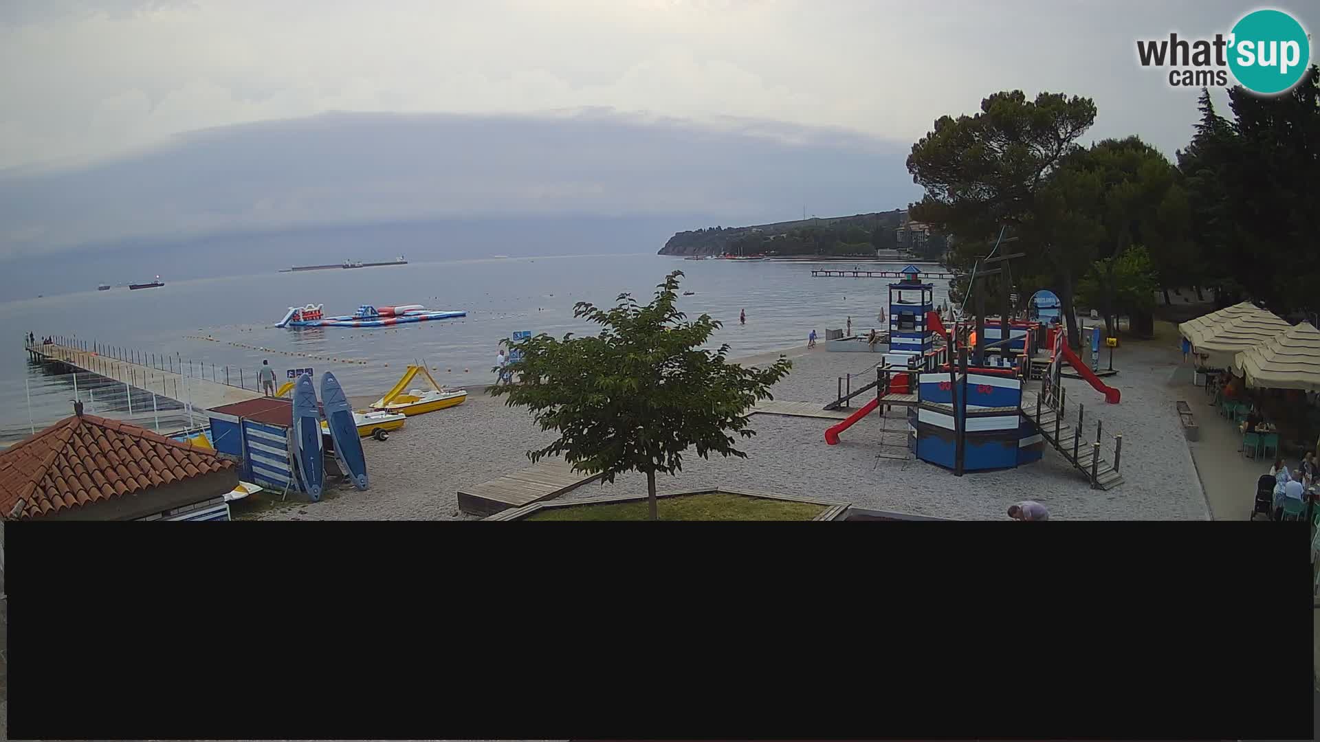 Cámara web en vivo Ankaran – Adria Ankaran Hotel & Resort – Eslovenia
