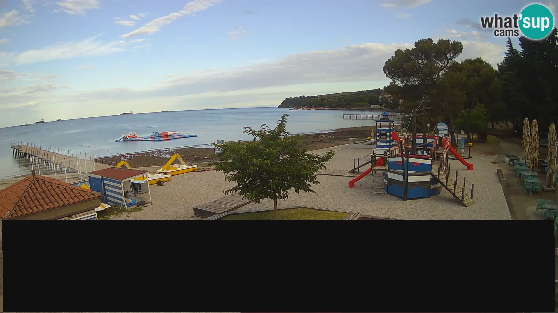 Live webcam Ankarano – Adria Ankaran Hotel & Resort – Slovenia