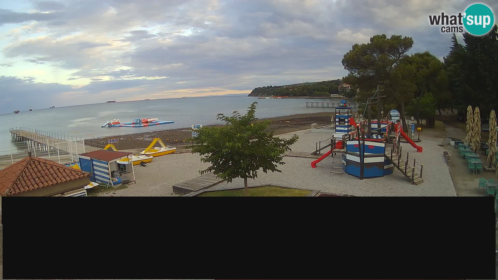 Live webcam Ankarano – Adria Ankaran Hotel & Resort – Slovenia