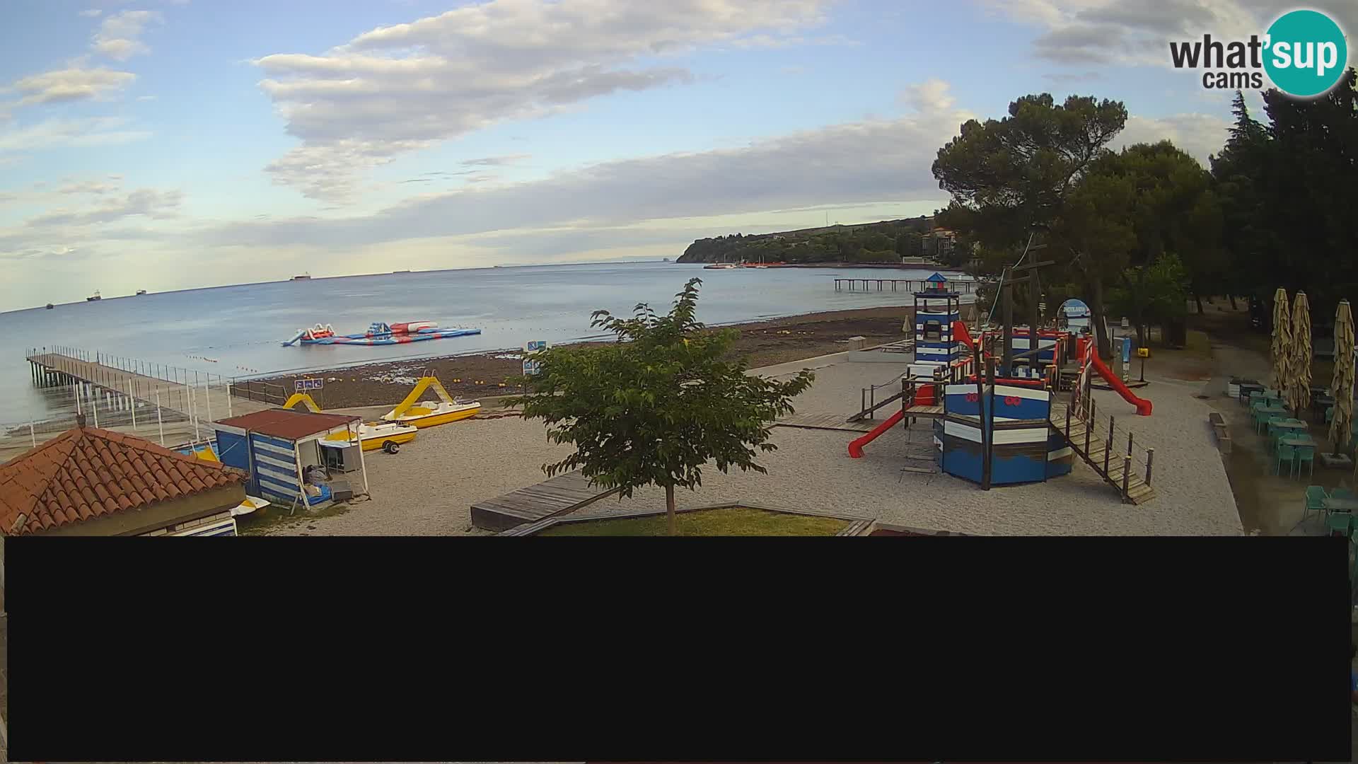 Web kamera uživo Ankaran – Adria Ankaran Hotel & Resort – Slovenija