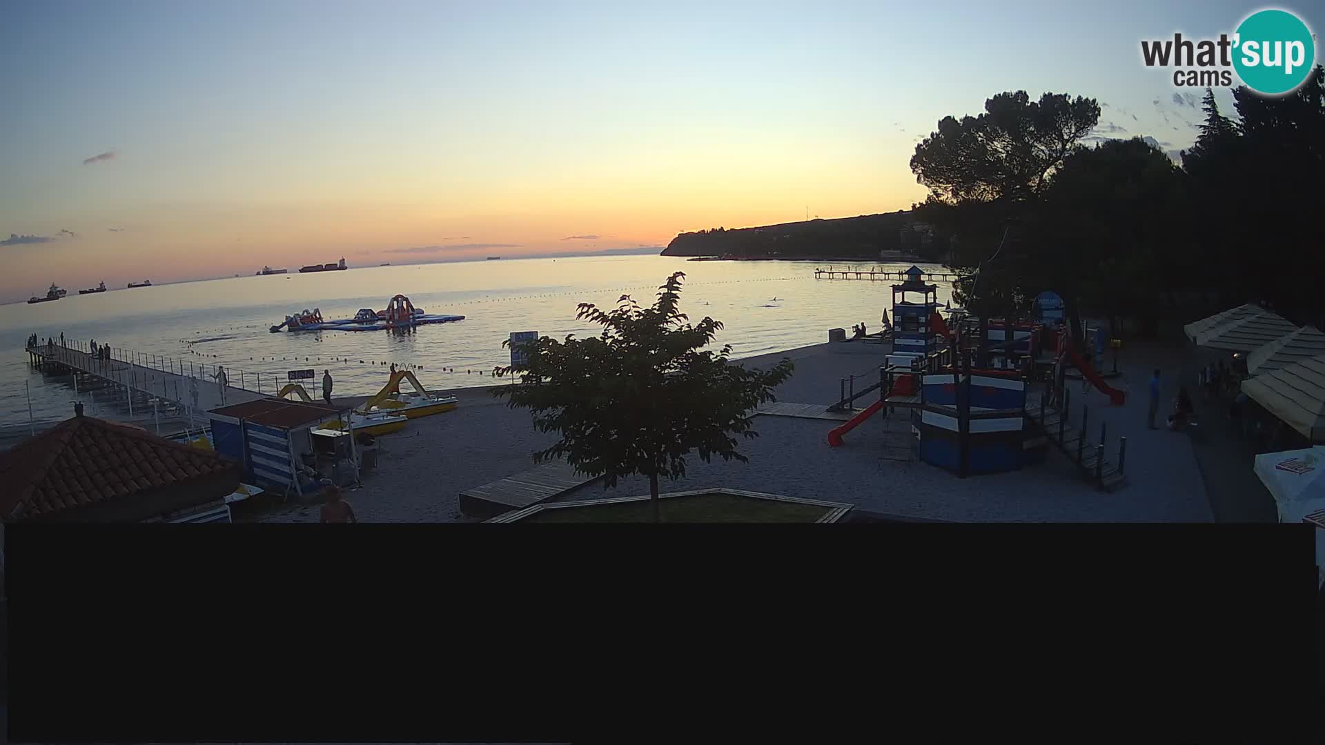 Live webcam Ankaran – Adria Ankaran Hotel & Resort – Slovenia