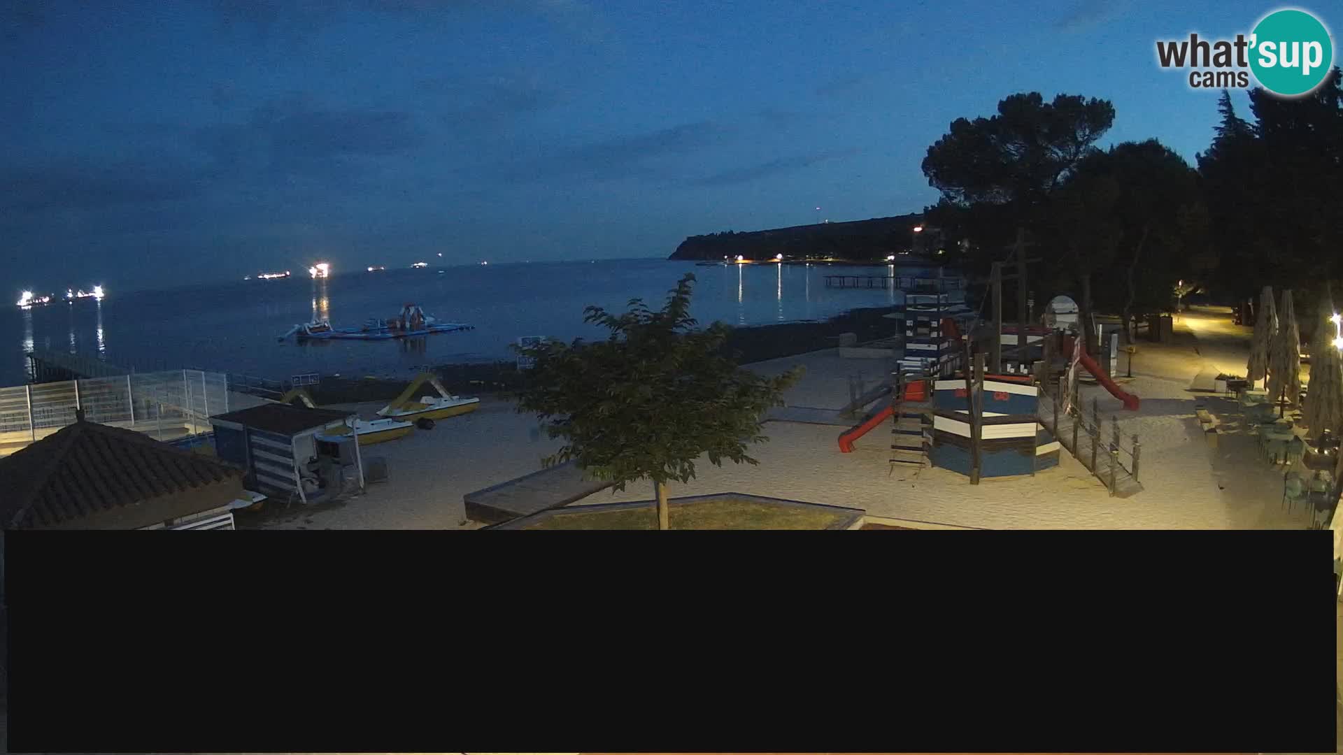 Live webcam Ankaran – Adria Ankaran Hotel & Resort – Slovenia