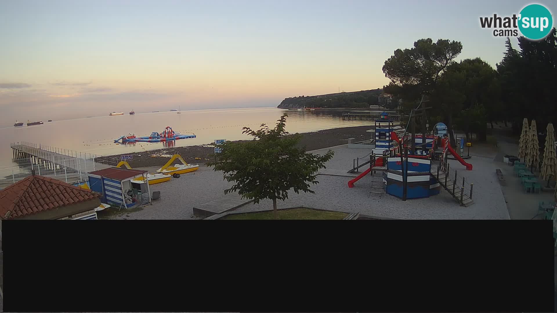 Live webcam Ankaran – Adria Ankaran Hotel & Resort – Slovenia