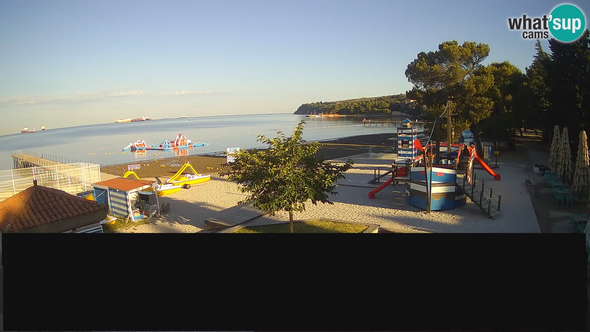 Web kamera uživo Ankaran – Adria Ankaran Hotel & Resort – Slovenija