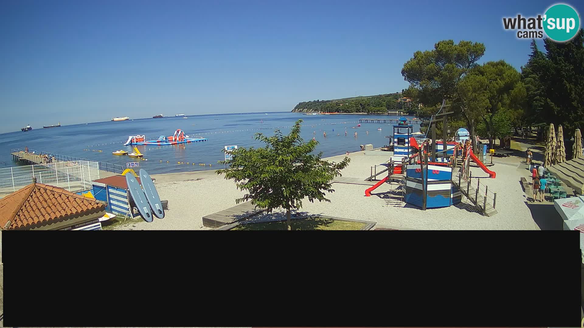 Live webcam Ankarano – Adria Ankaran Hotel & Resort – Slovenia