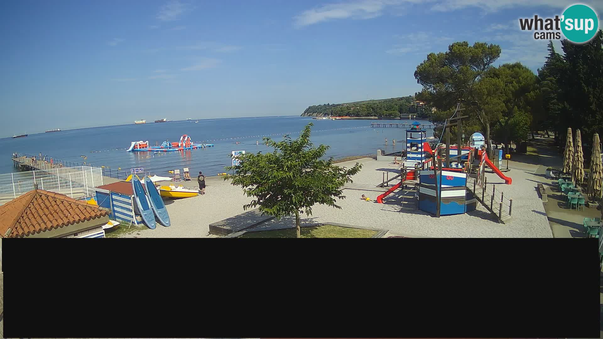 Webcam en direct Ankaran – Adria Ankaran Hotel & Resort – Slovénie