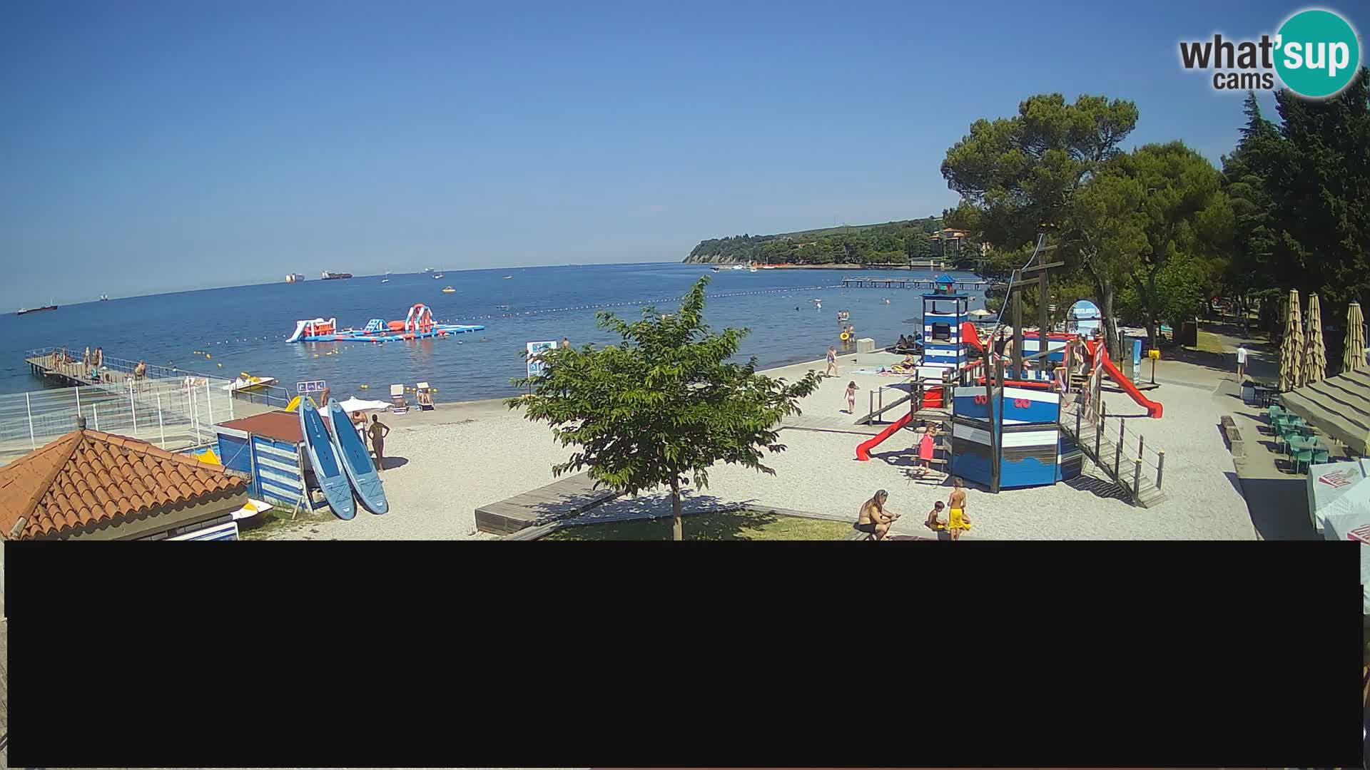 Webcam en direct Ankaran – Adria Ankaran Hotel & Resort – Slovénie