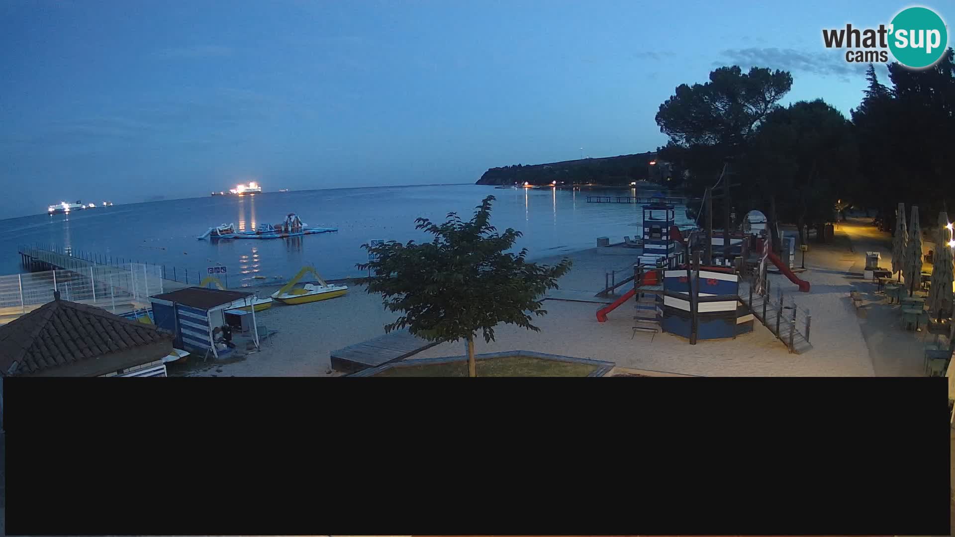 Cámara web en vivo Ankaran – Adria Ankaran Hotel & Resort – Eslovenia