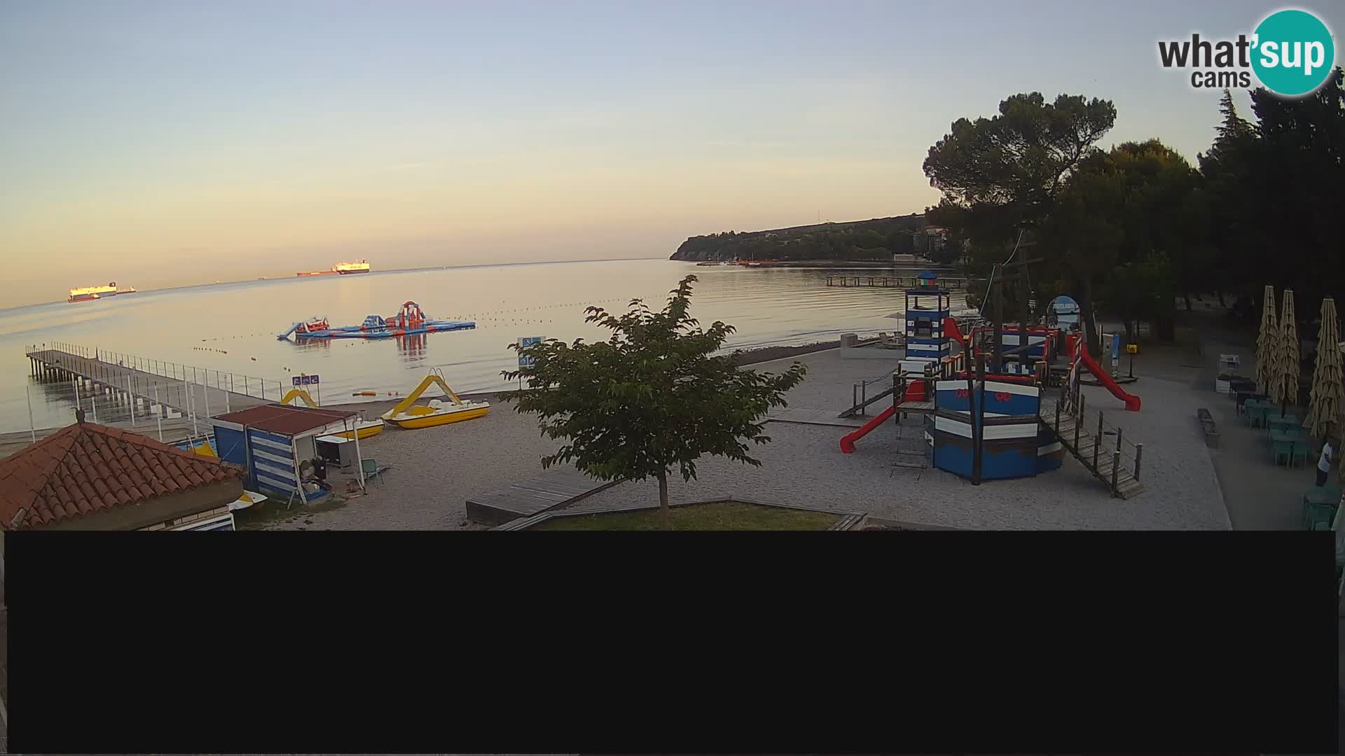 Cámara web en vivo Ankaran – Adria Ankaran Hotel & Resort – Eslovenia