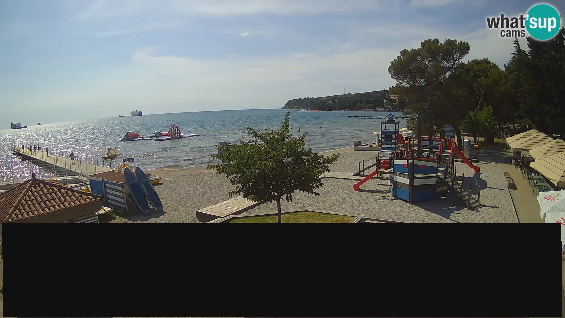 Cámara web en vivo Ankaran – Adria Ankaran Hotel & Resort – Eslovenia