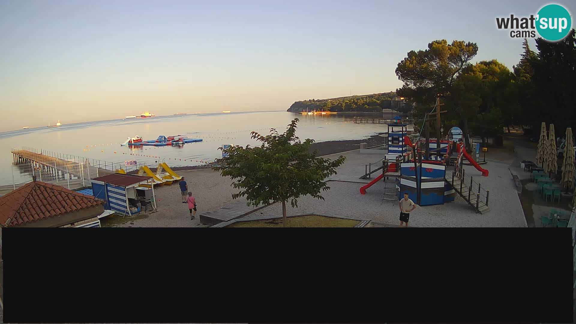 Webcam en direct Ankaran – Adria Ankaran Hotel & Resort – Slovénie