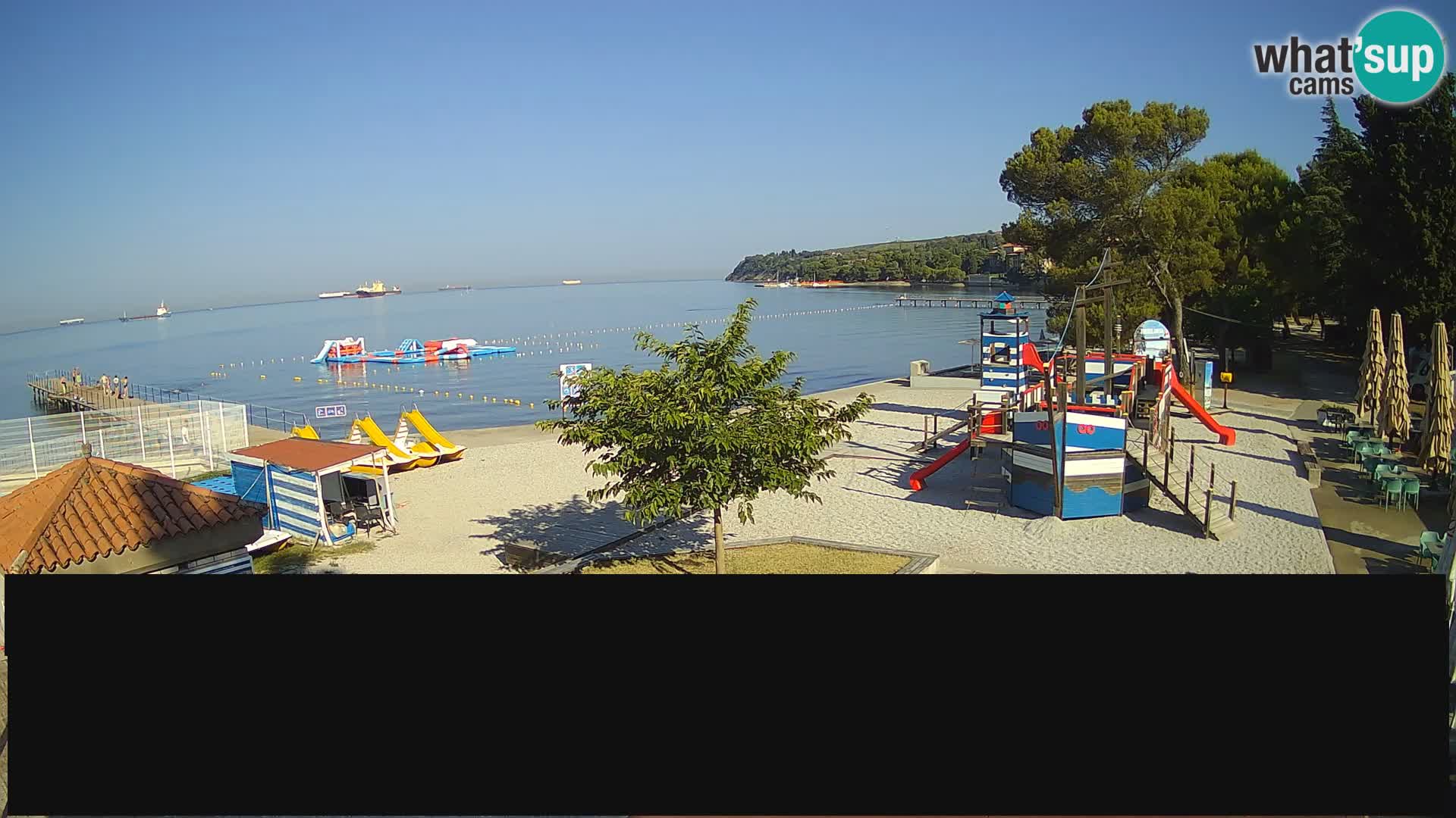 Live Webcam Ankaran – Adria Ankaran Hotel & Resort – Slowenien