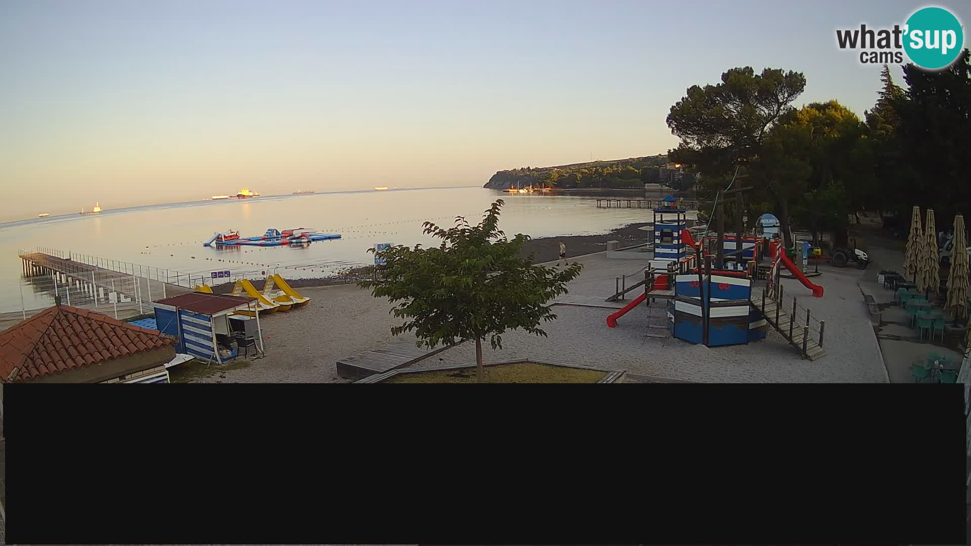 Cámara web en vivo Ankaran – Adria Ankaran Hotel & Resort – Eslovenia