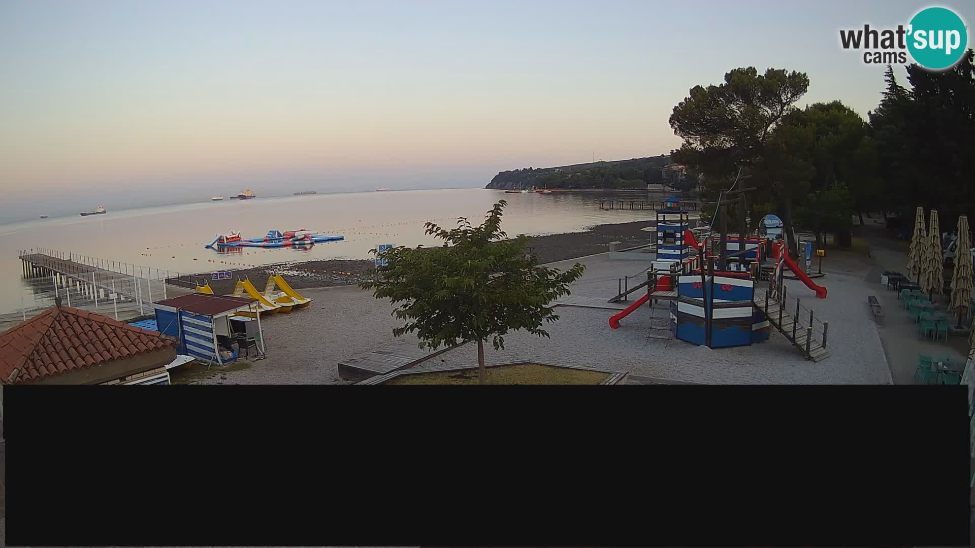 Webcam en direct Ankaran – Adria Ankaran Hotel & Resort – Slovénie