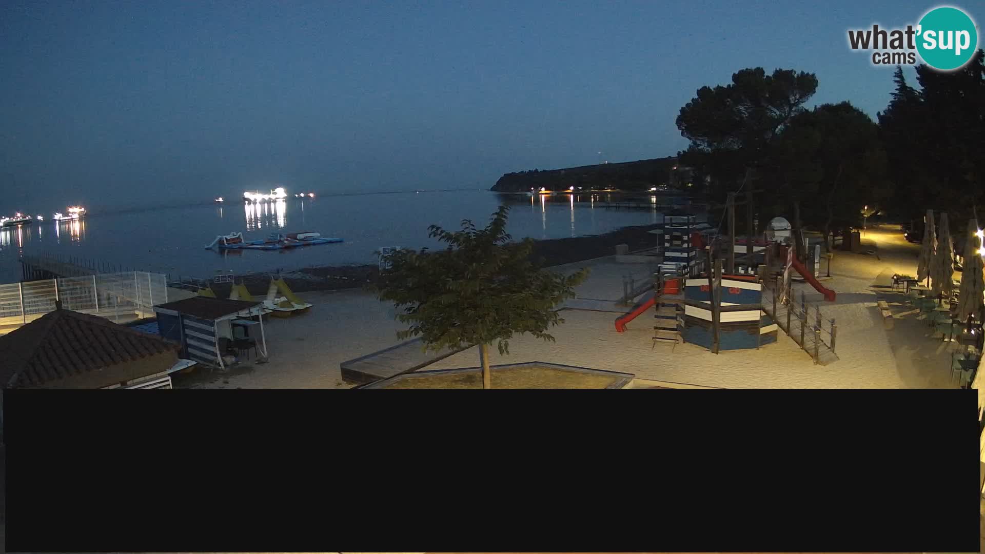 Cámara web en vivo Ankaran – Adria Ankaran Hotel & Resort – Eslovenia