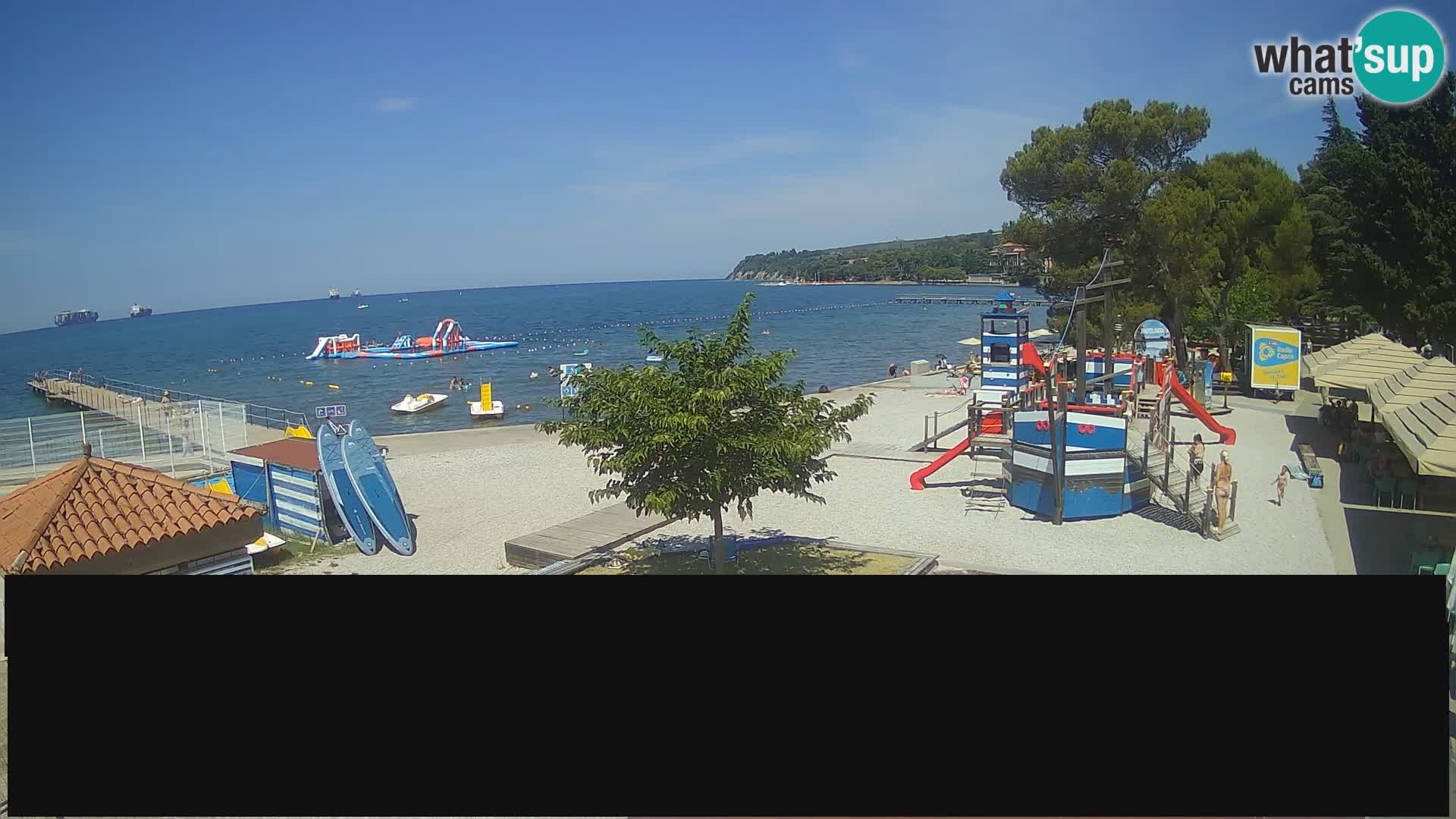 Live webcam Ankaran – Adria Ankaran Hotel & Resort – Slovenia