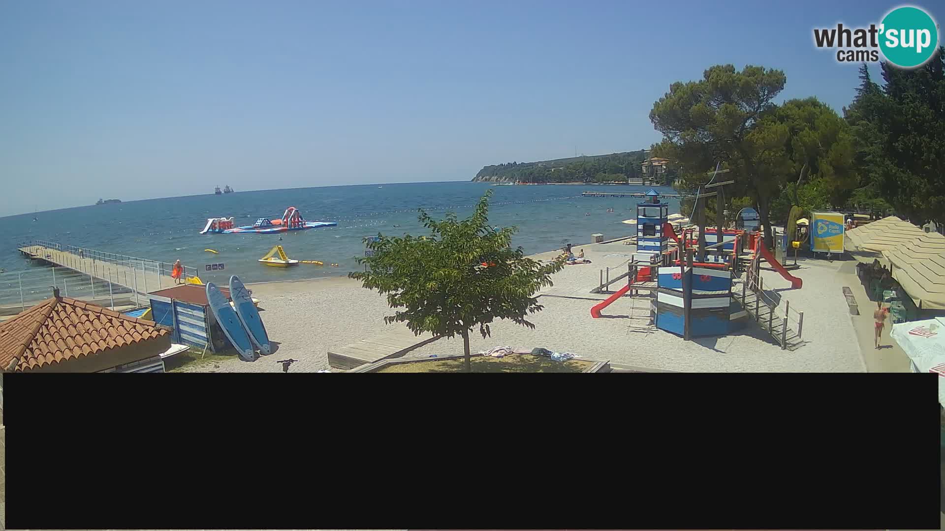 Webcam en direct Ankaran – Adria Ankaran Hotel & Resort – Slovénie