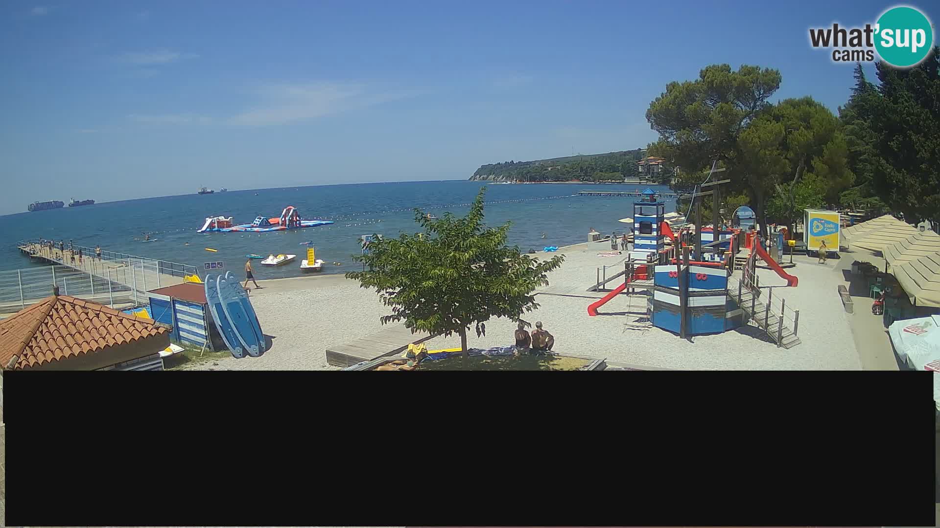Webcam en direct Ankaran – Adria Ankaran Hotel & Resort – Slovénie