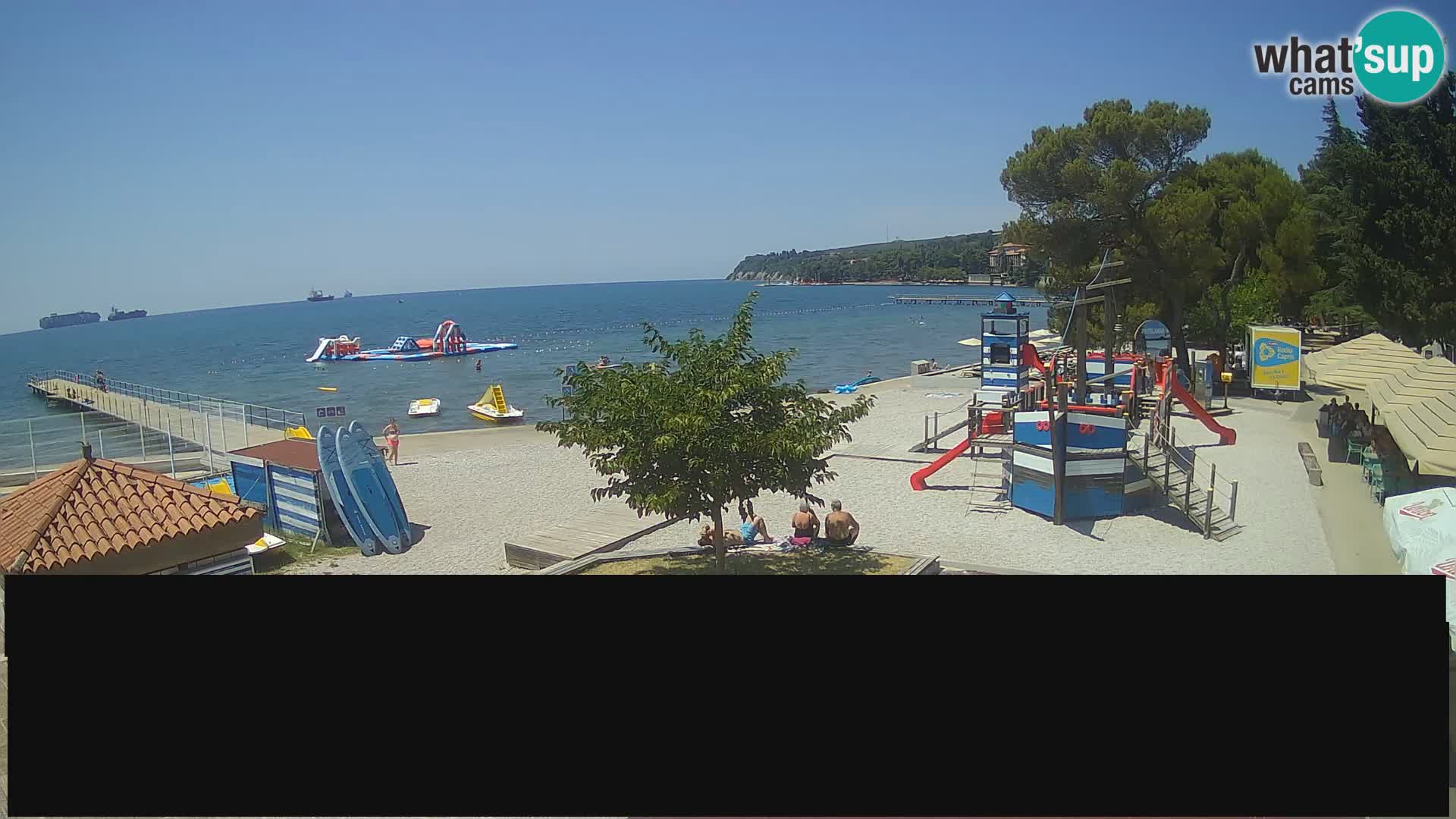 Webcam en direct Ankaran – Adria Ankaran Hotel & Resort – Slovénie