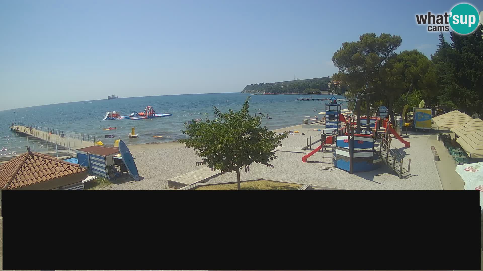 Webcam en direct Ankaran – Adria Ankaran Hotel & Resort – Slovénie
