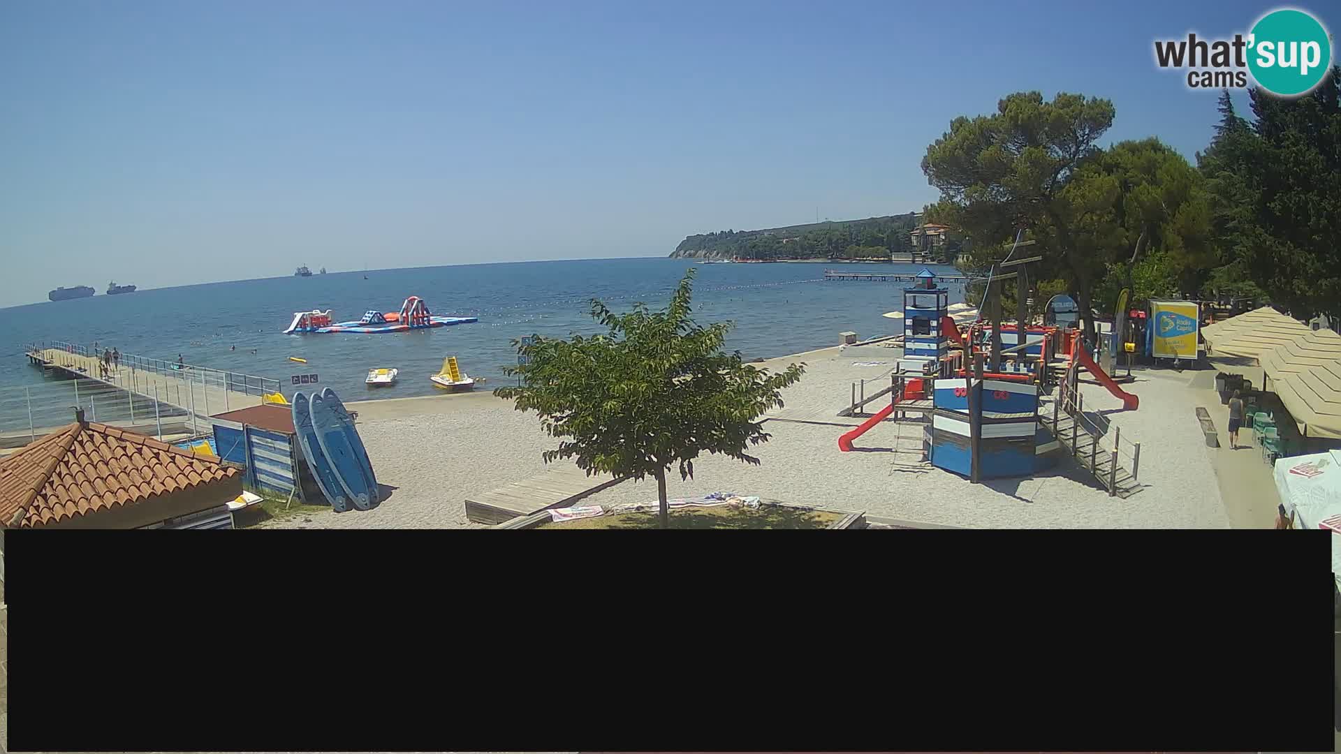 Live webcam Ankarano – Adria Ankaran Hotel & Resort – Slovenia