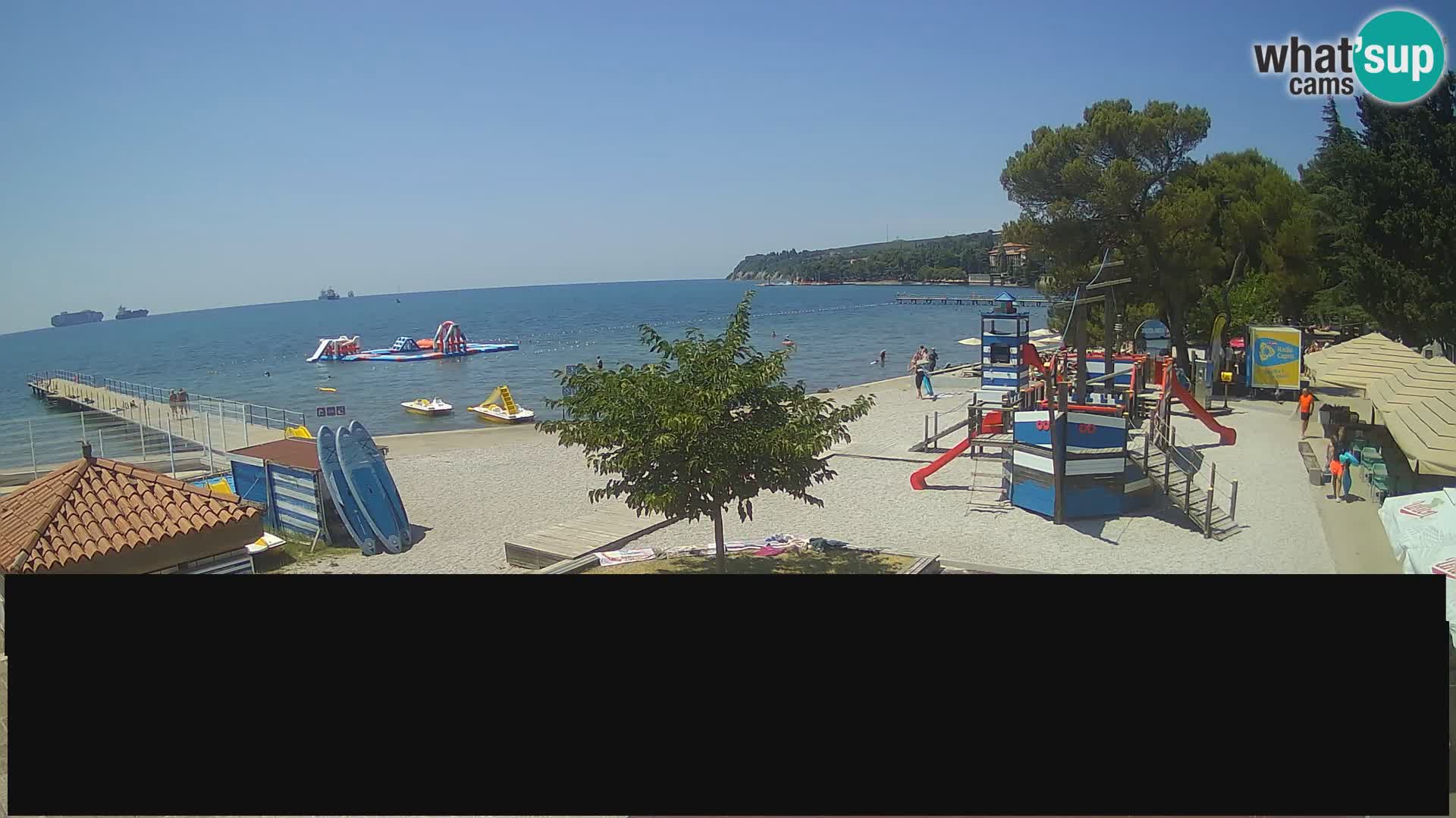 Live webcam Ankarano – Adria Ankaran Hotel & Resort – Slovenia