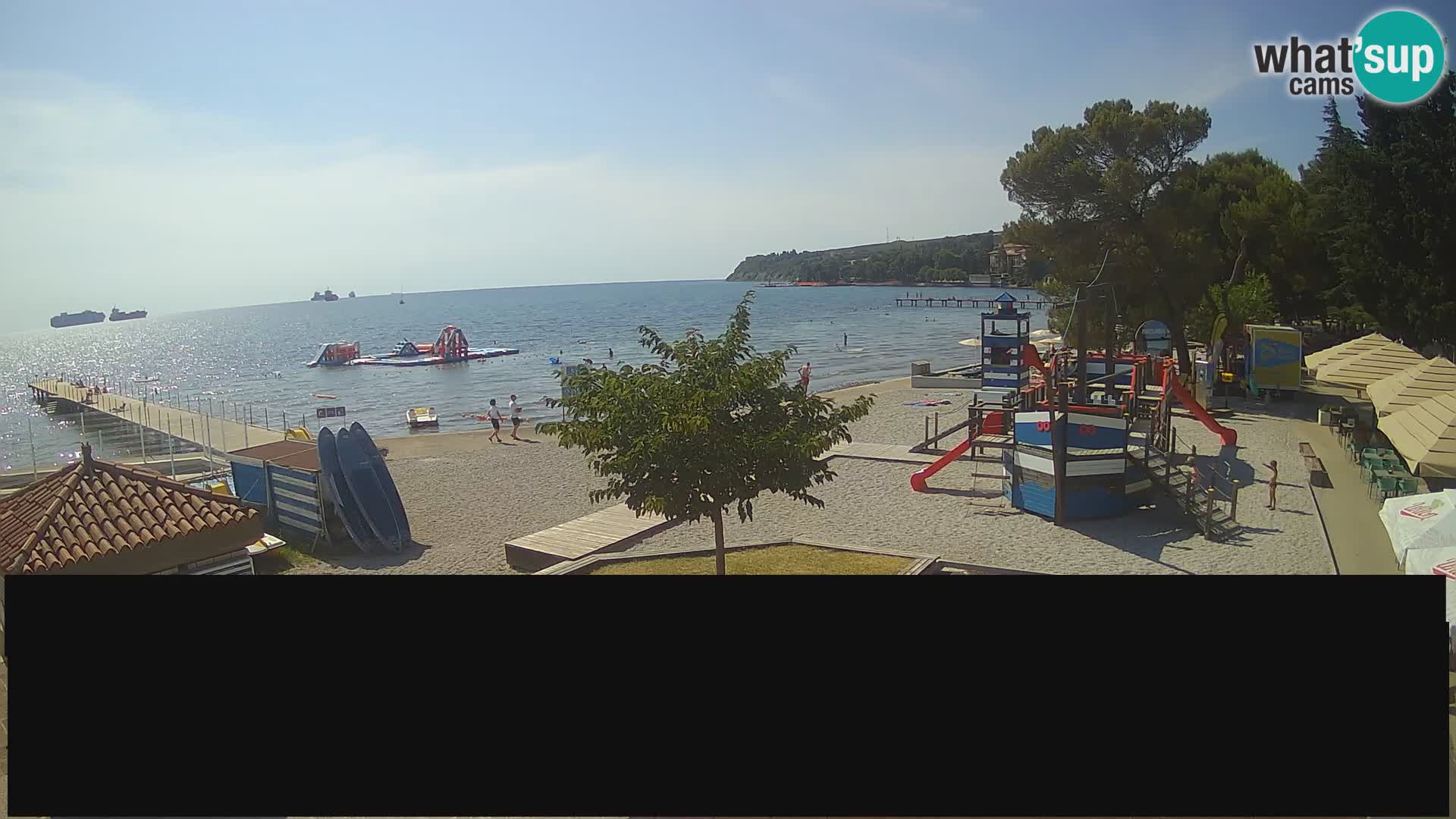 Live webcam Ankarano – Adria Ankaran Hotel & Resort – Slovenia