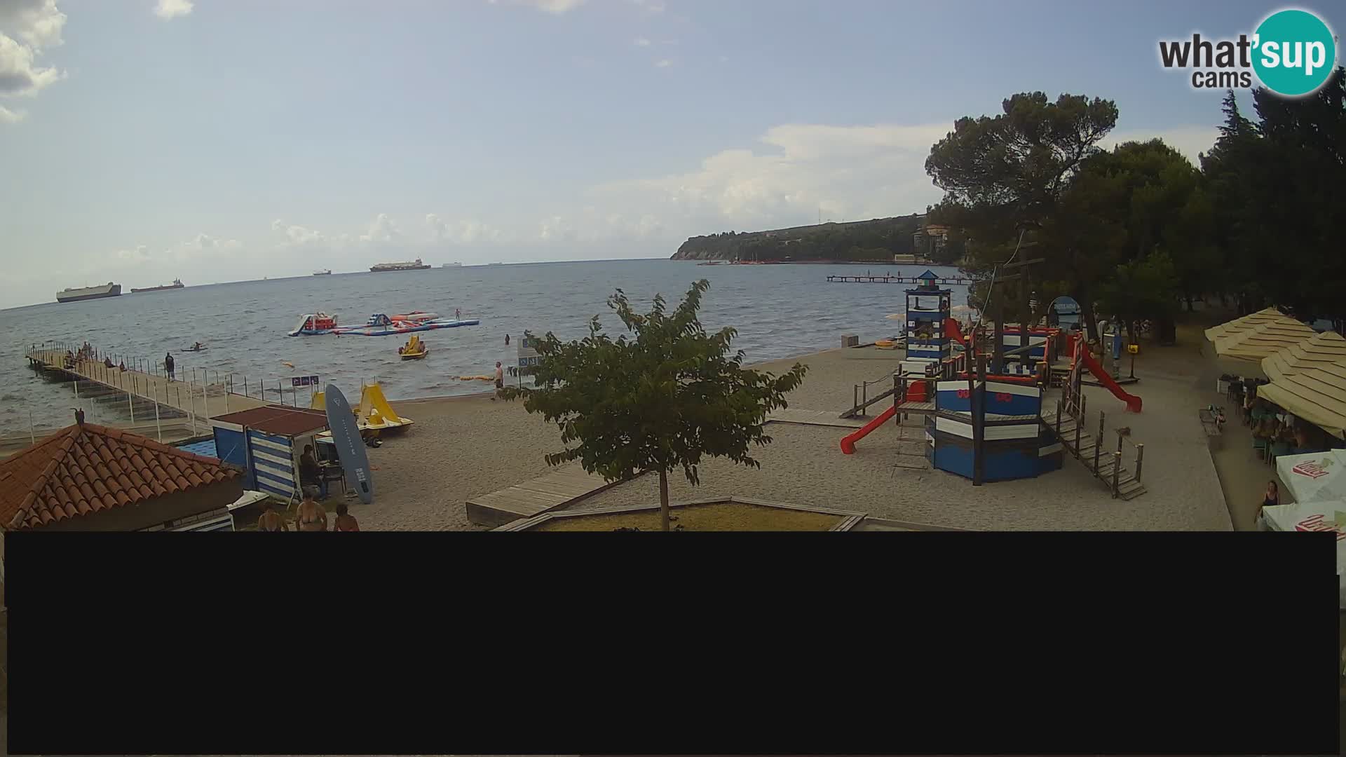 Cámara web en vivo Ankaran – Adria Ankaran Hotel & Resort – Eslovenia