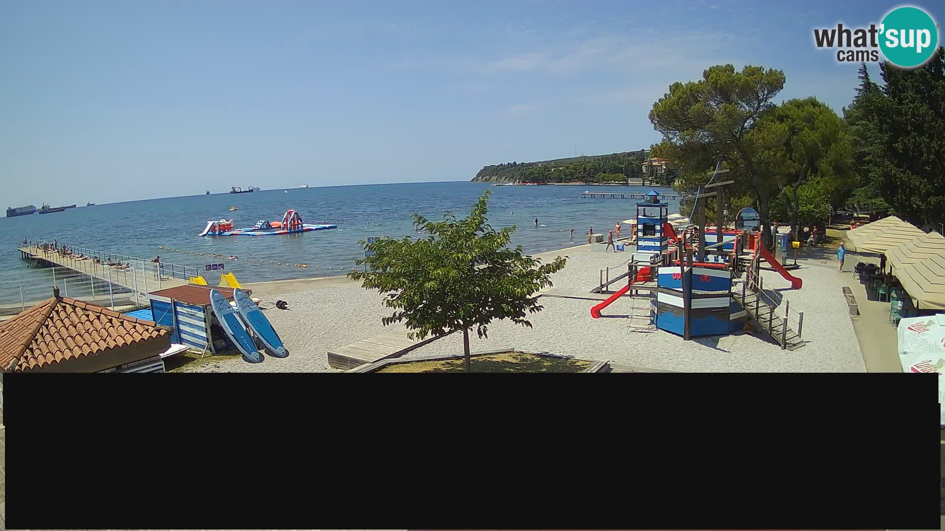 Webcam en direct Ankaran – Adria Ankaran Hotel & Resort – Slovénie