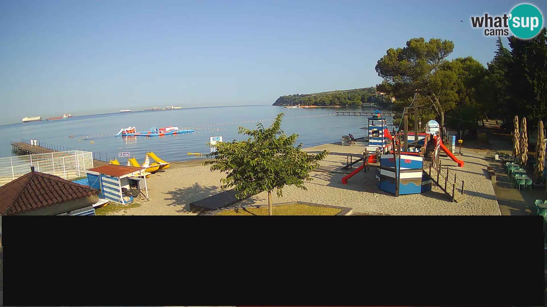 Live webcam Ankaran – Adria Ankaran Hotel & Resort – Slovenia