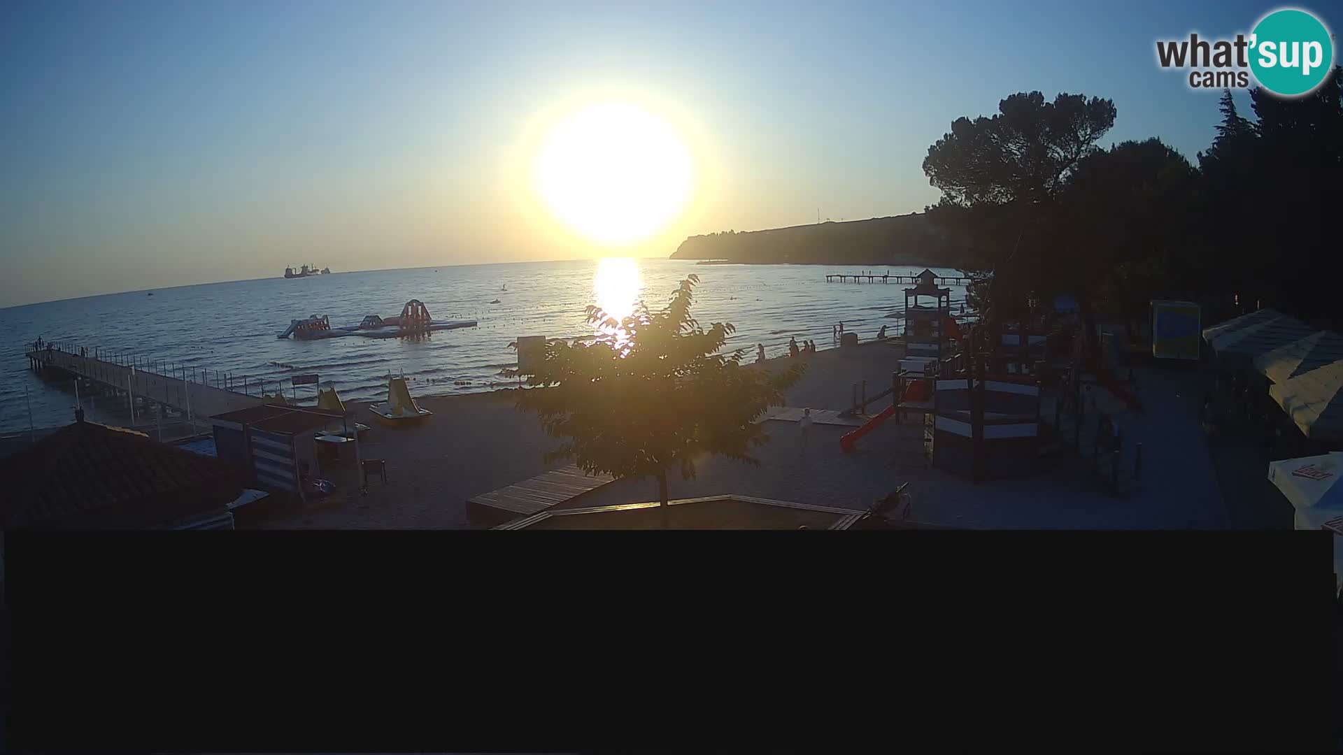 Live webcam Ankaran – Adria Ankaran Hotel & Resort – Slovenia