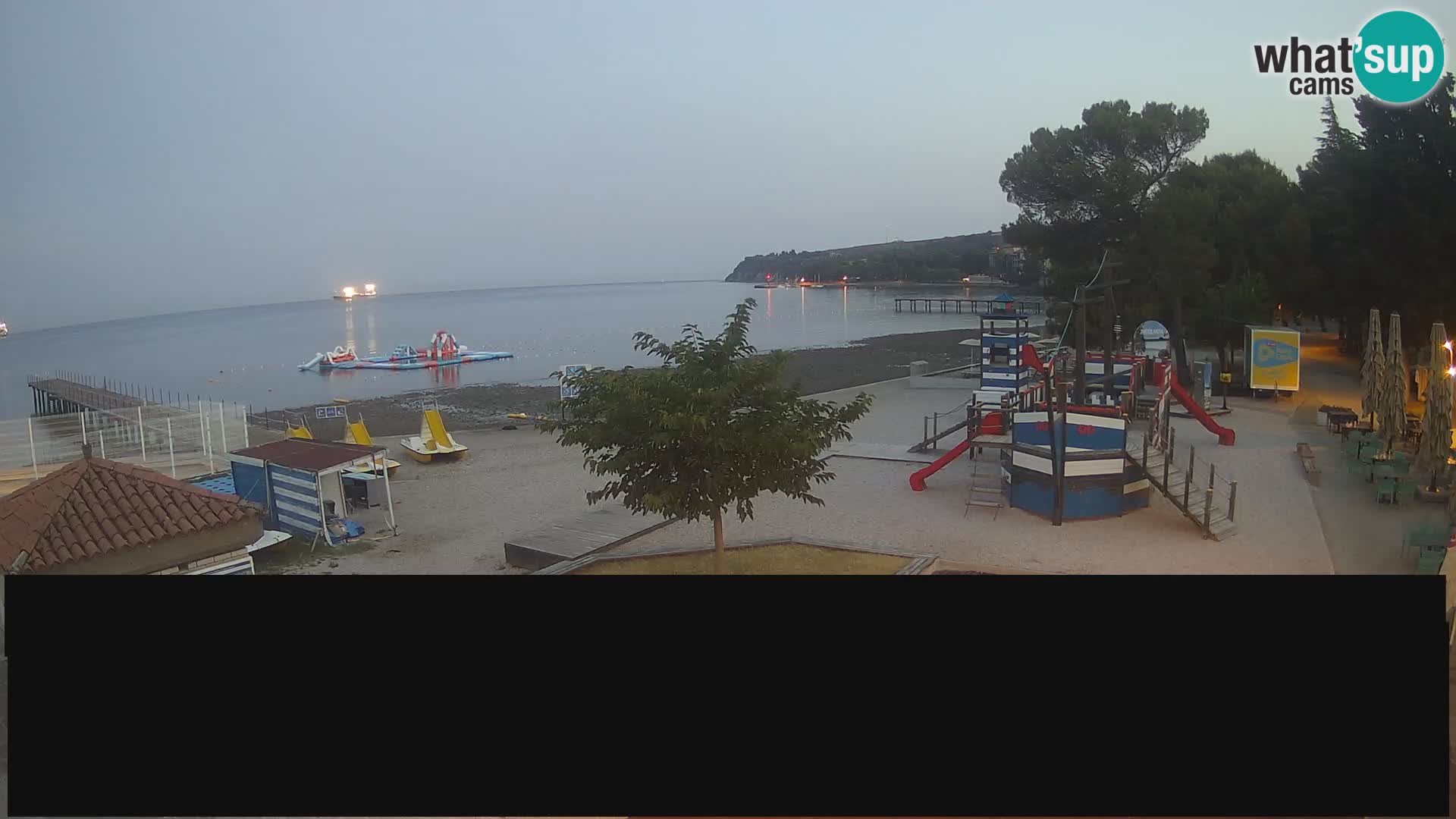 Live webcam Ankaran – Adria Ankaran Hotel & Resort – Slovenia