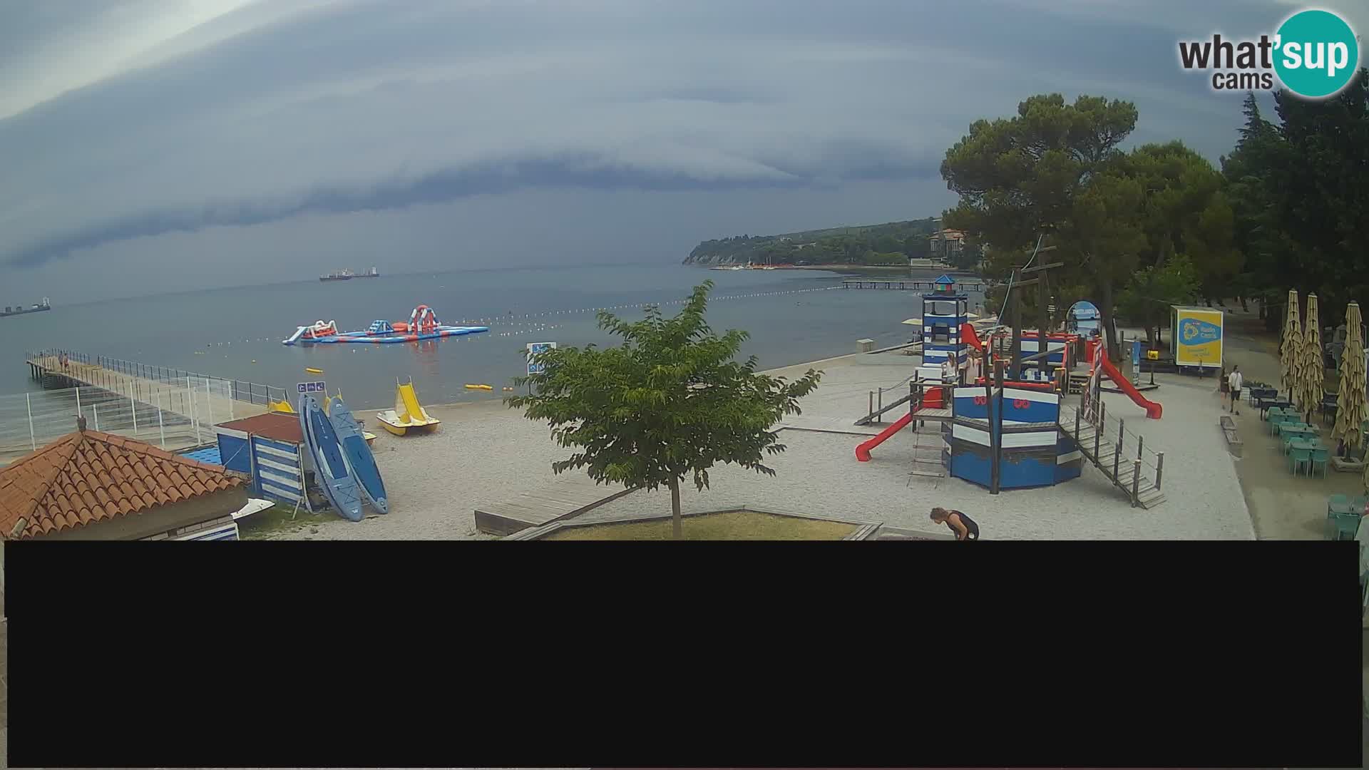 Live webcam Ankaran – Adria Ankaran Hotel & Resort – Slovenia