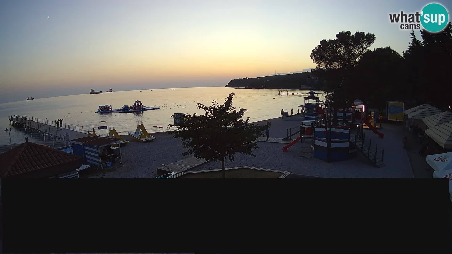 Web kamera uživo Ankaran – Adria Ankaran Hotel & Resort – Slovenija