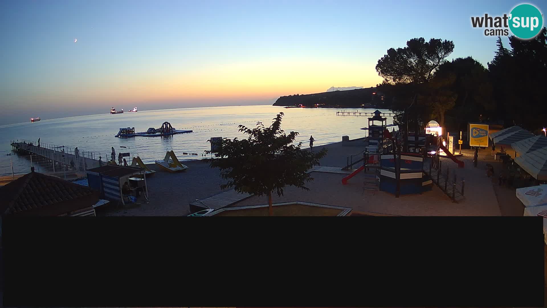 Live webcam Ankaran – Adria Ankaran Hotel & Resort – Slovenia