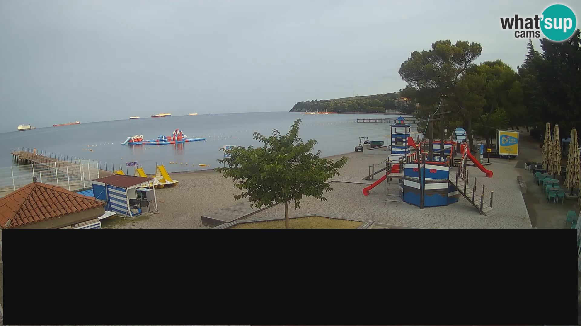 Cámara web en vivo Ankaran – Adria Ankaran Hotel & Resort – Eslovenia