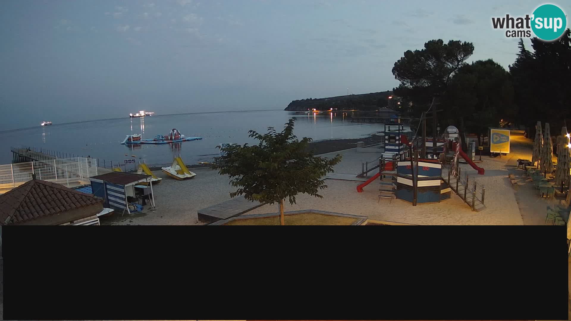 Live webcam Ankaran – Adria Ankaran Hotel & Resort – Slovenia