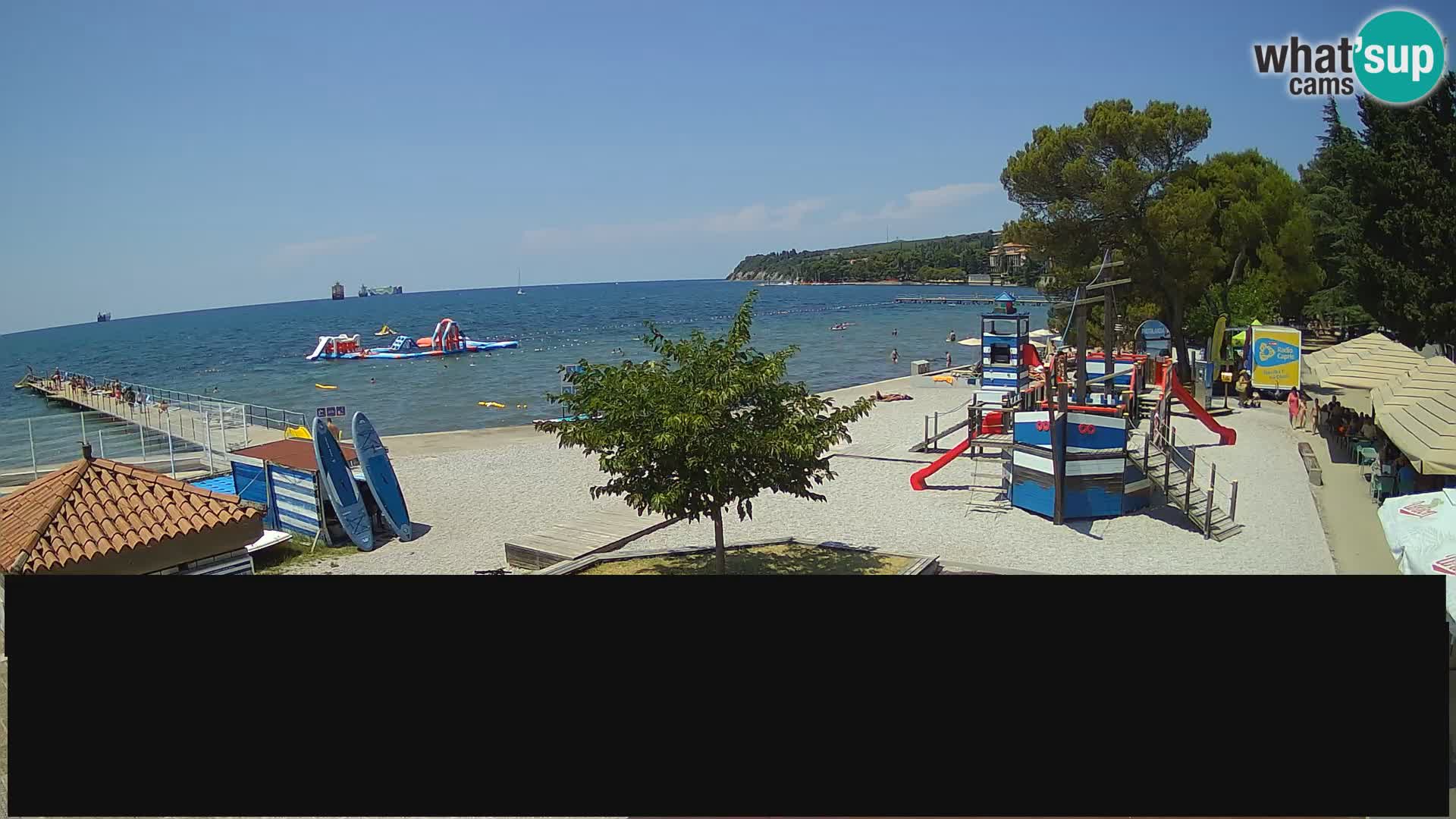 Live webcam Ankaran – Adria Ankaran Hotel & Resort – Slovenia