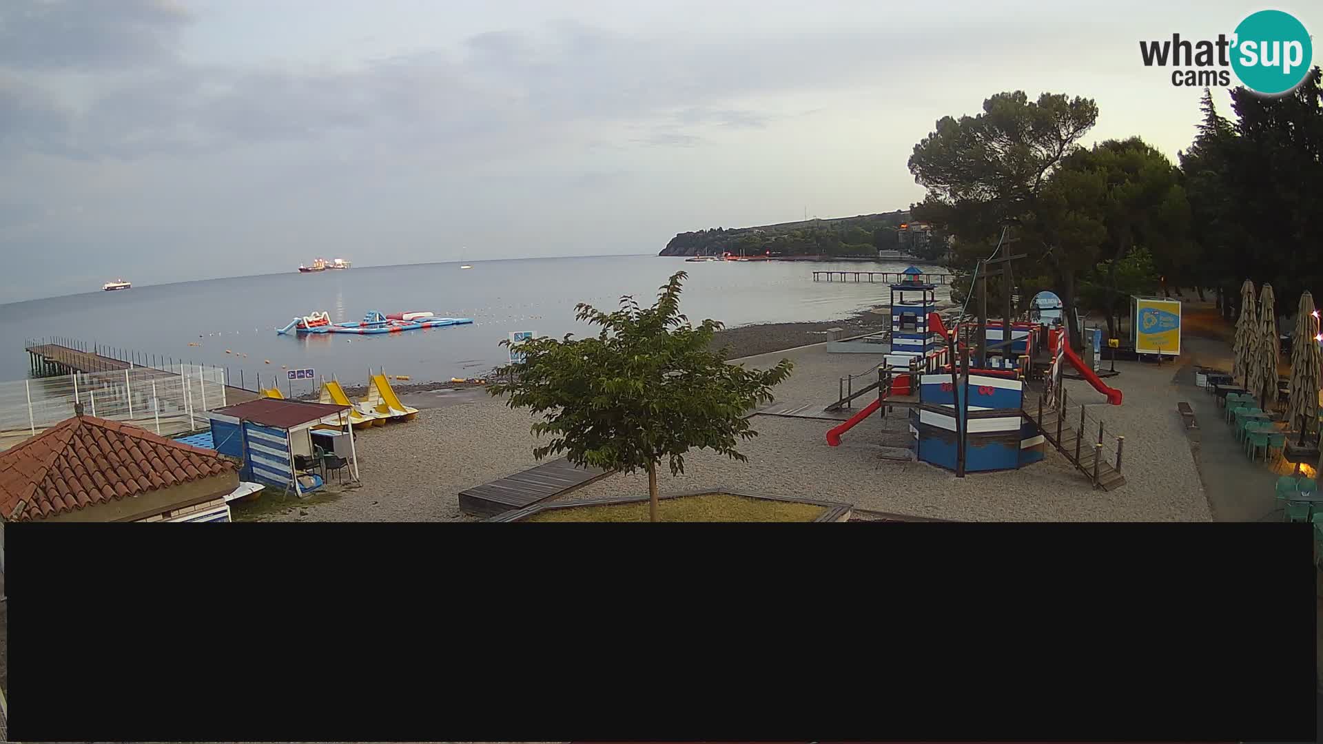 Web kamera uživo Ankaran – Adria Ankaran Hotel & Resort – Slovenija