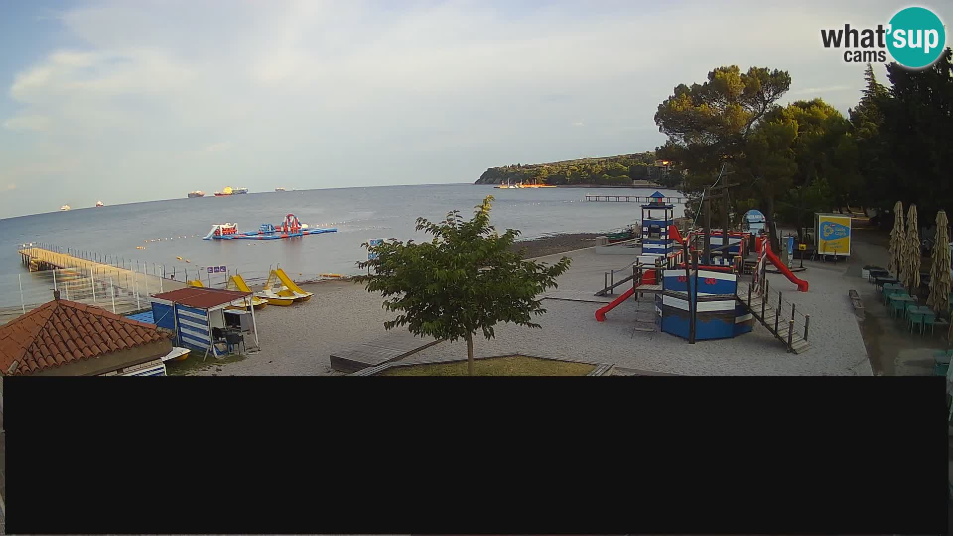Live webcam Ankaran – Adria Ankaran Hotel & Resort – Slovenia