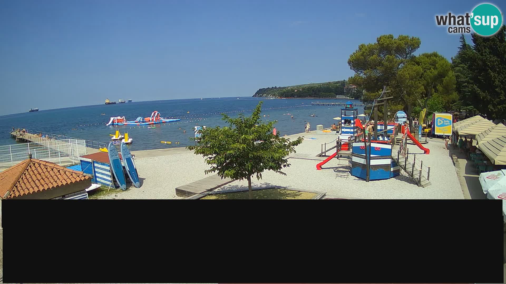 Live webcam Ankarano – Adria Ankaran Hotel & Resort – Slovenia