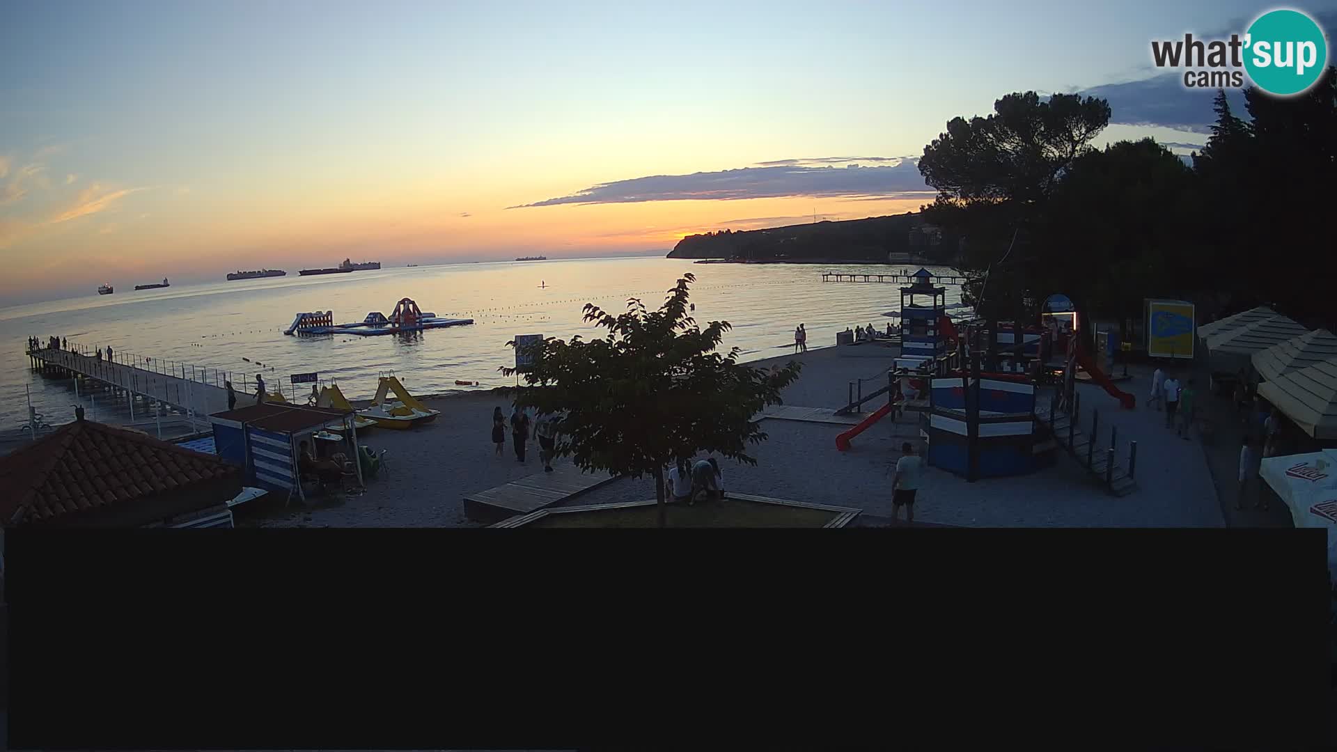 Webcam en direct Ankaran – Adria Ankaran Hotel & Resort – Slovénie