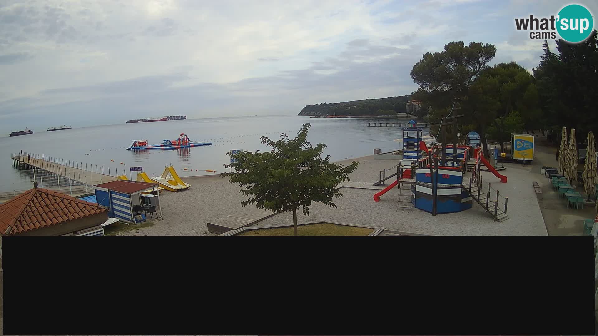 Webcam en direct Ankaran – Adria Ankaran Hotel & Resort – Slovénie
