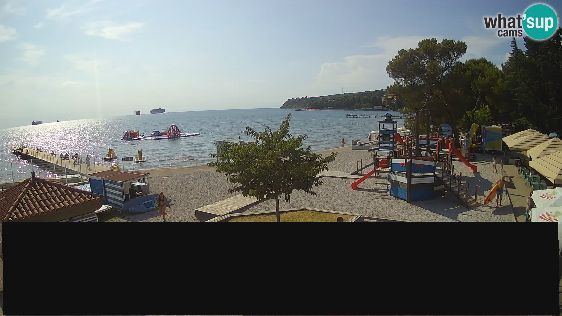 Web kamera uživo Ankaran – Adria Ankaran Hotel & Resort – Slovenija
