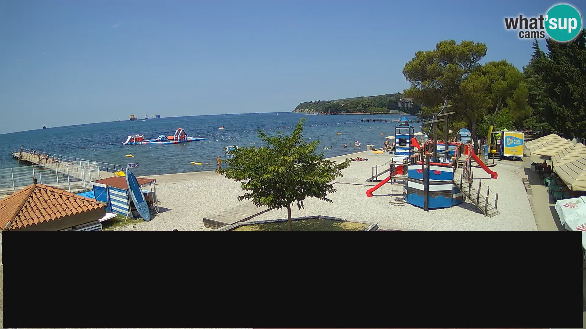 Live webcam Ankarano – Adria Ankaran Hotel & Resort – Slovenia