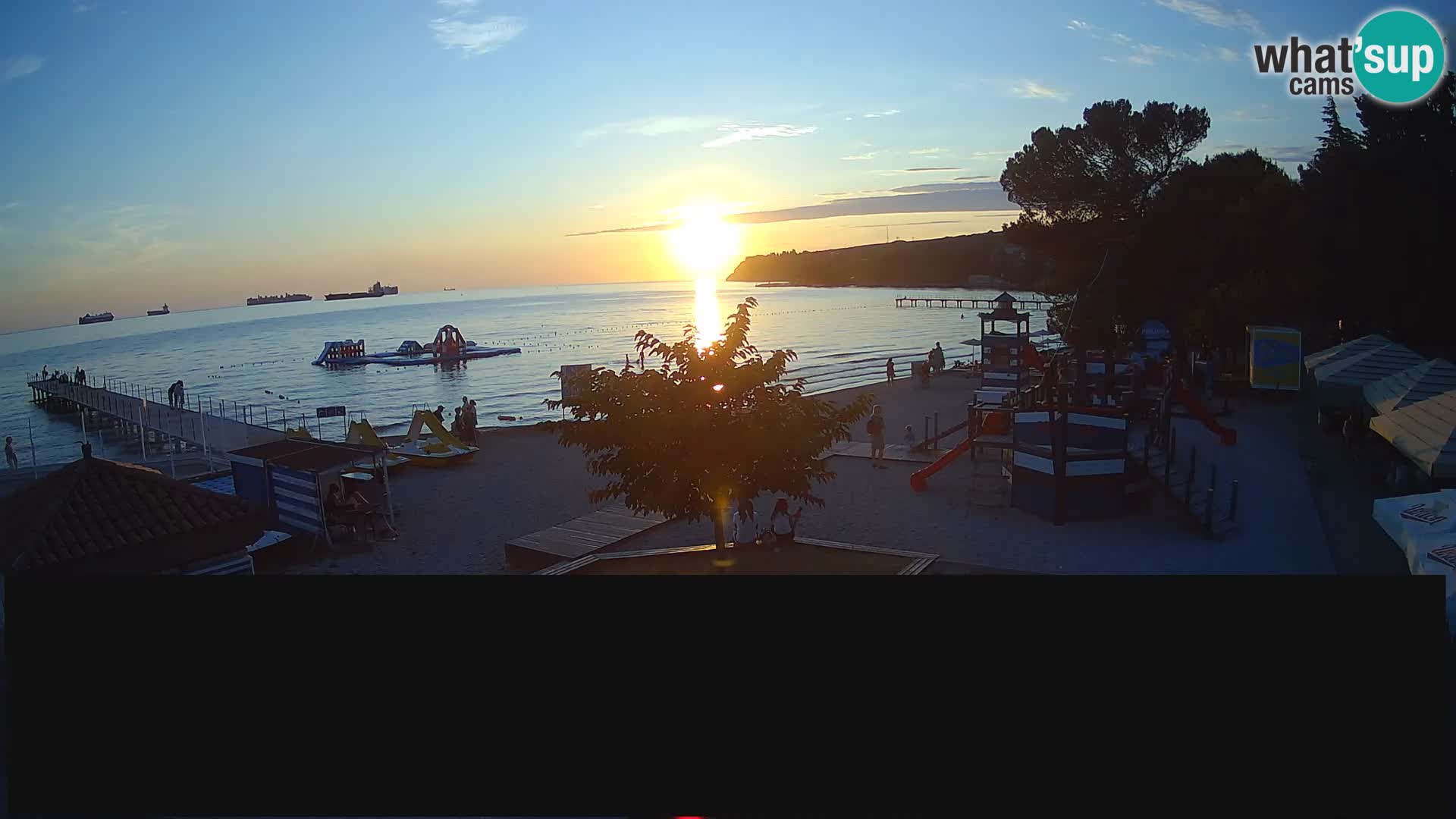 Cámara web en vivo Ankaran – Adria Ankaran Hotel & Resort – Eslovenia
