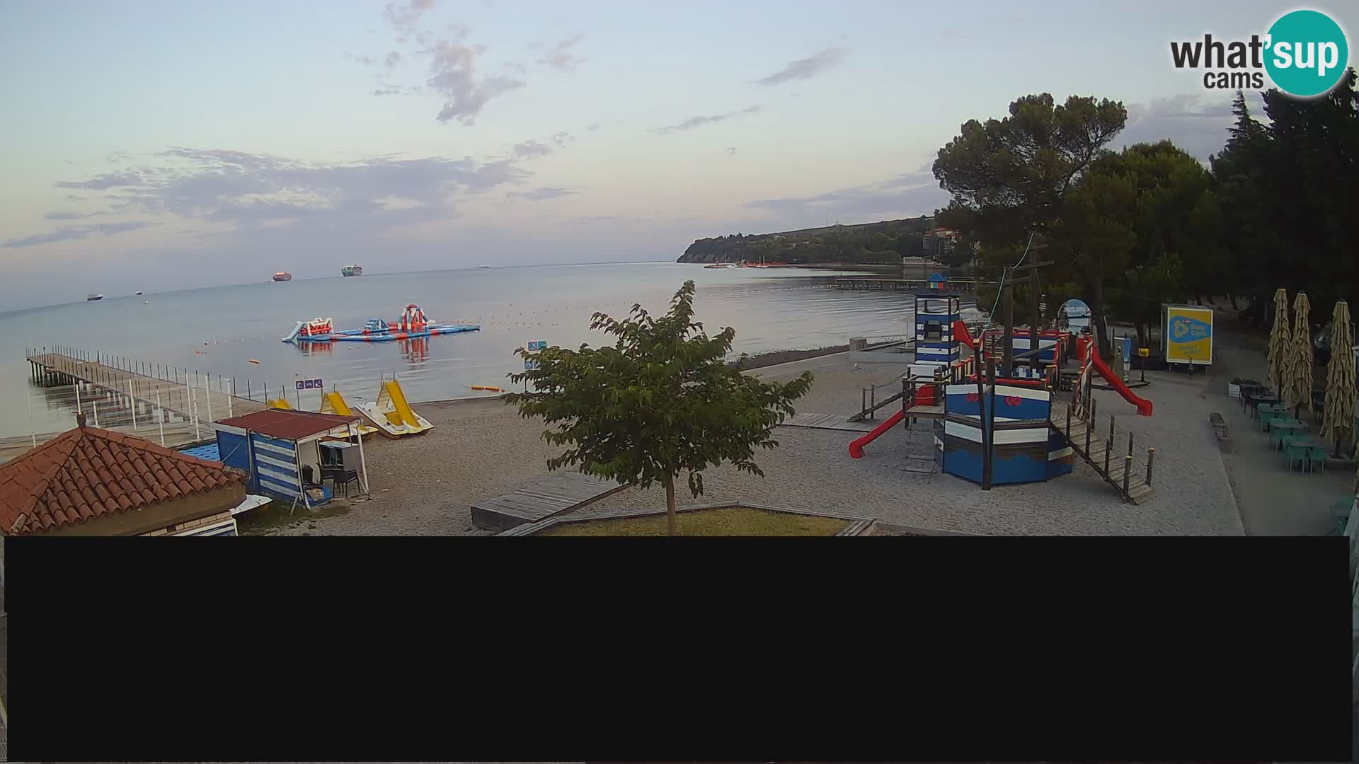 Cámara web en vivo Ankaran – Adria Ankaran Hotel & Resort – Eslovenia