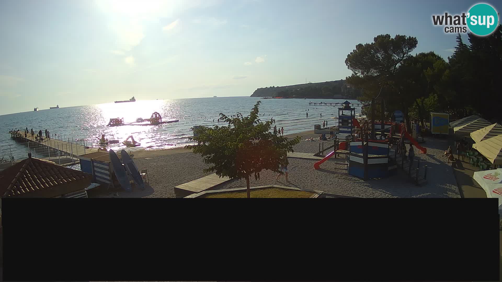 Cámara web en vivo Ankaran – Adria Ankaran Hotel & Resort – Eslovenia