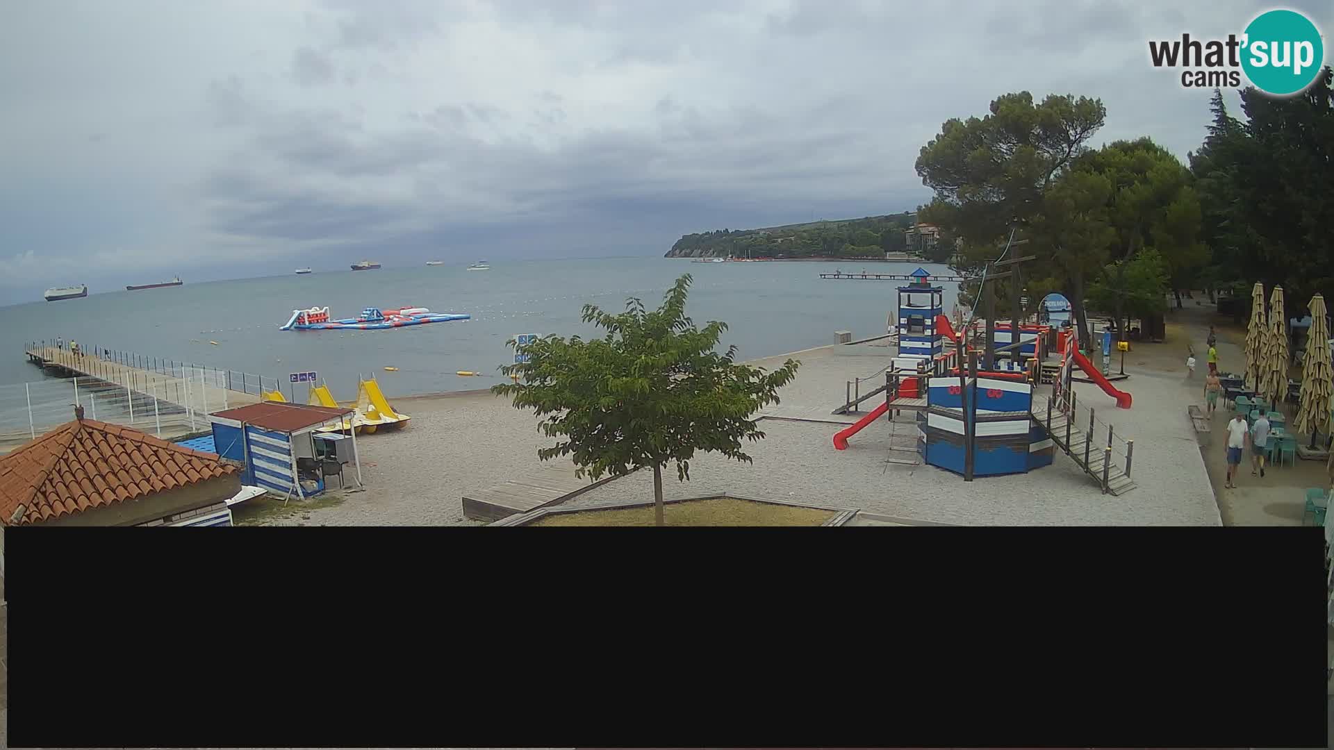 Live webcam Ankarano – Adria Ankaran Hotel & Resort – Slovenia