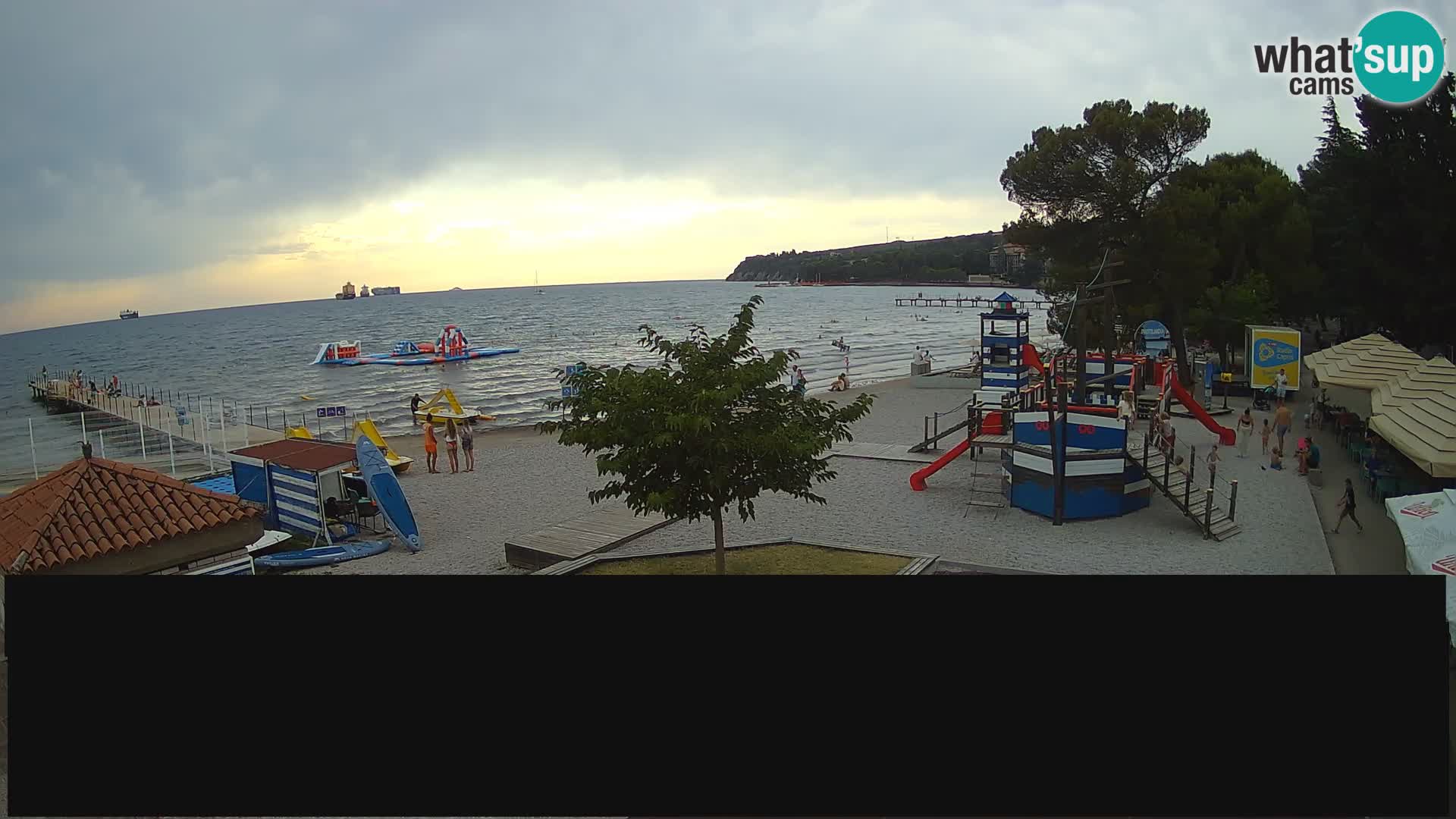 Live webcam Ankaran – Adria Ankaran Hotel & Resort – Slovenia